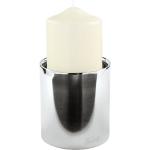 Moderne 11 cm Fink Living Sobrio Kandelaber & Kerzenleuchter Glänzende aus Edelstahl 