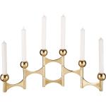Goldene 20 cm Butlers Kerzenständer & Kerzenhalter aus Metall 