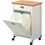 Schublade Küchenrollwagen & günstig Weiße mit online Küchenwagen kaufen