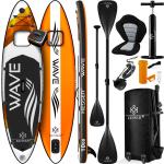 KESSER® SUP Board Aufblasbar Set mit Sichtfenster Stand Up Paddle Board Premium Surfboard Wassersport 6 Zoll Dick Komplettes Zubehör 130kg