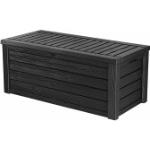 Anthrazitfarbene Keter Auflagenboxen & Gartenboxen 501l - 750l aus Polypropylen abschließbar 