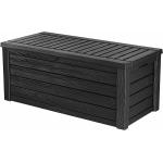 Anthrazitfarbene Keter Auflagenboxen & Gartenboxen 501l - 750l aus Kunststoff UV-beständig 