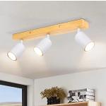 Reduzierte Weiße Moderne LED-Deckenleuchten aus Holz schwenkbar GU10 