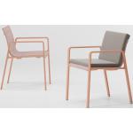 Reduzierte Rosa Kettal Park Life Designer Stühle aus Aluminium Breite 50-100cm, Höhe 50-100cm, Tiefe 50-100cm 