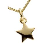 Silberne Sterne Sternanhänger aus Gold 9 Karat für Damen zum Muttertag 
