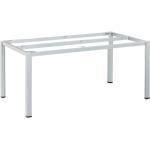Silberne Moderne Kettler Tischgestelle & Tischkufen pulverbeschichtet aus Aluminium Breite 150-200cm, Höhe 150-200cm, Tiefe 50-100cm 
