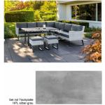 Reduzierte Silbergraue Mediterrane Kettler Lounge Gartenmöbel & Loungemöbel Outdoor aus Polyrattan 8-teilig 