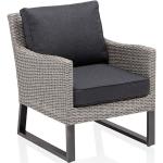 Anthrazitfarbene Mediterrane Kettler Lounge Sessel aus Aluminium Breite 50-100cm, Höhe 50-100cm, Tiefe 50-100cm 