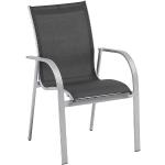 Reduzierte Dunkelgraue Kettler Tampa Gartenstühle Metall aus Polyrattan rostfrei Breite 50-100cm, Höhe 50-100cm, Tiefe 50-100cm 