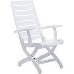 Reduzierte Weiße Kettler Gartenstühle & Balkonstühle aus Polyrattan Breite 50-100cm, Höhe 100-150cm, Tiefe 50-100cm 