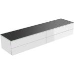 Weiße KEUCO Edition 400 Sideboards Hochglanz Breite 0-50cm, Höhe 200-250cm, Tiefe 0-50cm 