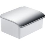 Silberne KEUCO Elegance Feuchttücherboxen & Feuchtpapierboxen  aus Chrom 
