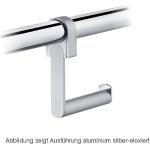 Silberne KEUCO Plan Toilettenpapierhalter & WC Rollenhalter  aus Metall 