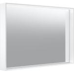 Keuco Plan LED-Spiegel mit Spiegelheizung 1000 x 700 x 105 mm - Silber-Gebeizt-Eloxiert - 7898173000