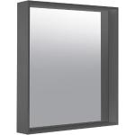 Anthrazitfarbene KEUCO X-Line Badspiegel & Badezimmerspiegel aus Kristall 
