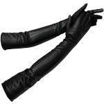 Lange Handschuhe aus Leder für Damen Größe 8.5 für den für den Winter 