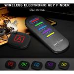 LED Keyfinder Wireless Schlüsselfinder Schlüssel Suchen Orten mit 4pcs Empfänger 