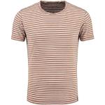 Sandfarbene Key Largo T-Shirts für Herren Größe L 