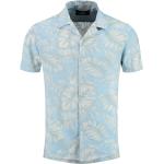 Reduzierte Blaue Kurzärmelige Key Largo Hawaiihemden aus Viskose für Herren Größe M für den für den Sommer 