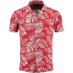 Reduzierte Rote Kurzärmelige Key Largo Hawaiihemden aus Viskose für Herren Größe XXL für den für den Sommer 
