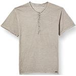 Sandfarbene Key Largo T-Shirts aus Baumwolle für Herren Größe 3 XL 