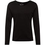 Reduzierte Schwarze Sportliche Langärmelige Key Largo T-Shirts aus Baumwolle für Herren Größe XL 