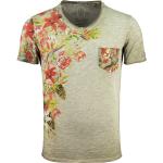Reduzierte Blumenmuster Key Largo Shirts mit Tasche für Herren Größe S für Partys für den für den Sommer 