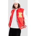 Reduzierte Rote Streetwear College-Jacken aus Polyester für Herren Größe XL für den für den Herbst 