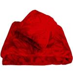 Rote Motiv Motiv Bettwäsche aus Fleece trocknergeeignet 135x200 