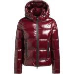 Rote Gesteppte Wasserdichte Khujo Mini Kurzjacken & Cropped-Jackets mit Kapuze für Damen Größe L für den für den Winter 