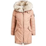 Reduzierte Gesteppte Khujo Winterjacken aus Baumwolle mit Kapuze für Damen Größe M 