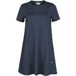 khujo Sarai Frauen Kurzes Kleid blau S 96% Baumwolle, 4% Elasthan Basics, Streetwear