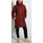 Reduzierte Rote Gesteppte Khujo Stehkragen Damensteppmäntel & Damenpuffercoats mit Reißverschluss aus Polyamid mit Kapuze Größe L für den für den Herbst 