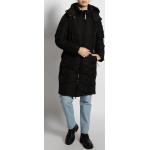 Reduzierte Schwarze Gesteppte Khujo Stehkragen Damensteppmäntel & Damenpuffercoats mit Reißverschluss aus Polyamid mit Kapuze Größe L für den für den Herbst 