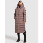 Altrosa Gesteppte Casual Khujo Damensteppmäntel & Damenpuffercoats aus Polyester mit Kapuze Größe XXL für den für den Winter 