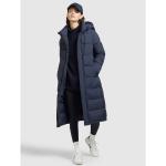 Dunkelblaue Gesteppte Casual Khujo Maxi Stehkragen Damensteppmäntel & Damenpuffercoats aus Nylon Handwäsche Größe L für den für den Winter 