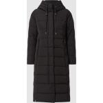 Schwarze Gesteppte Khujo Damensteppmäntel & Damenpuffercoats aus Nylon mit Kapuze Größe L für den für den Herbst 