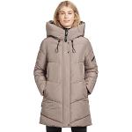 Altrosa Casual Khujo Jordis Winterjacken aus Polyester für Damen Größe L für den für den Winter 