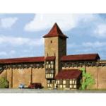 Kibri N 37108 - Wehrturm mit Mauer in Rothenburg