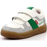 KICKERS KALIDO Sneaker, Blanc GRIS VERT, 35 EU