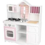 Reduzierte Rosa KidKraft Holzspielküchen & Holzkinderküchen aus Kunststoff 
