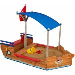 KidKraft Outdoor Piratenschiff mit Sandkasten & Dach Holz 00128