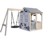 KidKraft Savannah Spielhäuser & Kinderspielhäuser aus Holz mit Nestschaukel 