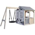 Reduzierte Bunte KidKraft Savannah Spielhäuser & Kinderspielhäuser aus Holz mit Dach 