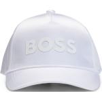 Weiße HUGO BOSS BOSS Snapback-Caps für Kinder aus Satin für Mädchen 