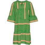 Grüne ONLY Kelly Chiffonkleider für Kinder aus Chiffon für Mädchen Größe 158 