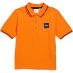 Orange HUGO BOSS BOSS Kinderpoloshirts & Kinderpolohemden aus Baumwolle für Jungen 