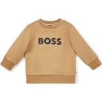 Braune HUGO BOSS BOSS Kindersweatshirts aus Baumwollmischung für Jungen Größe 74 