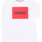 Weiße HUGO BOSS Kinder T-Shirts aus Baumwolle für Jungen 