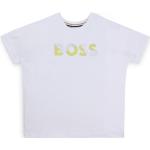 Weiße HUGO BOSS BOSS Kinder T-Shirts aus Baumwolle für Mädchen 